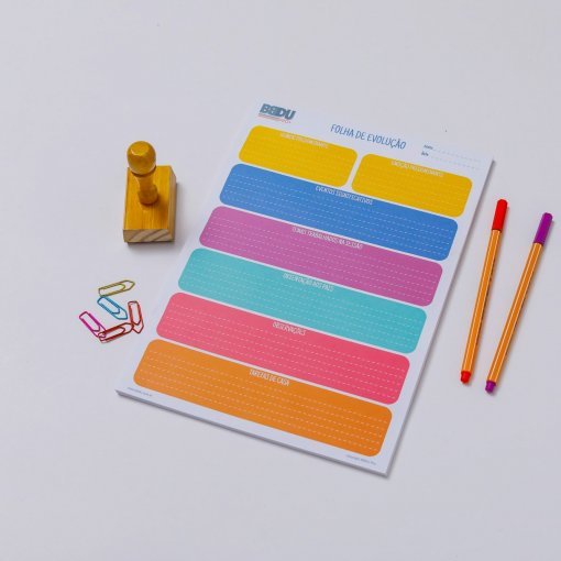 Bloco Folha de Evolução