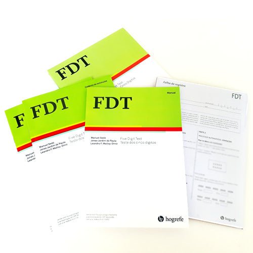 FDT - Teste dos Cinco Dígitos (kit)