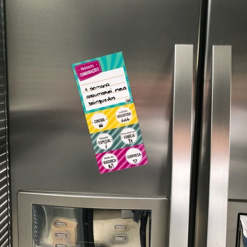 Mini Quadro de Incentivo: Vouchers do Reconhecimento