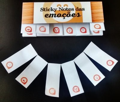 Stick Notes das emoções