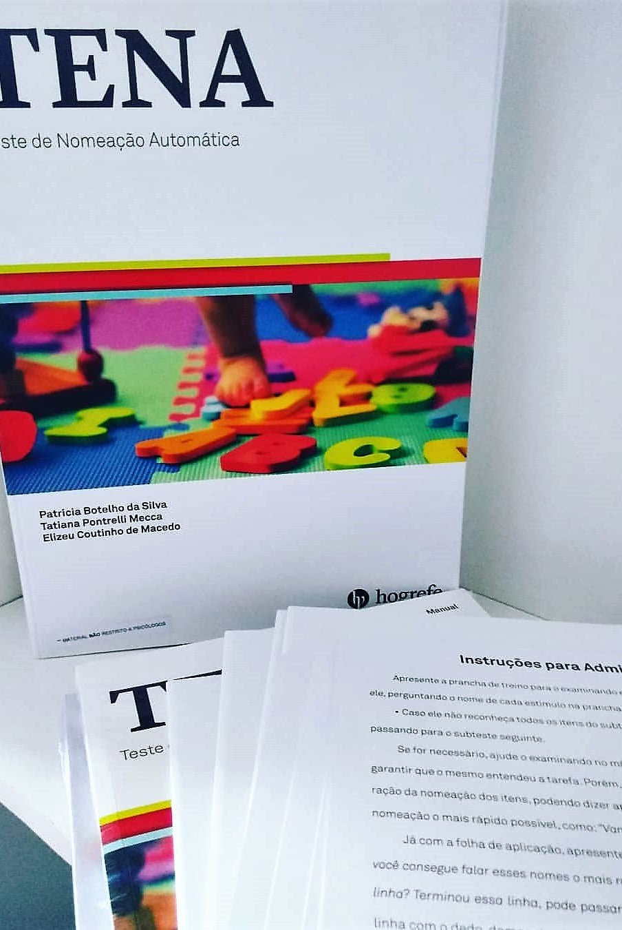 TENA - Teste de Nomeação Automática (kit)