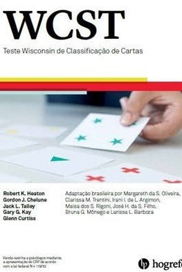 WCST - Teste Wisconsin de Classificação de Cartas (Kit SEM cartas)