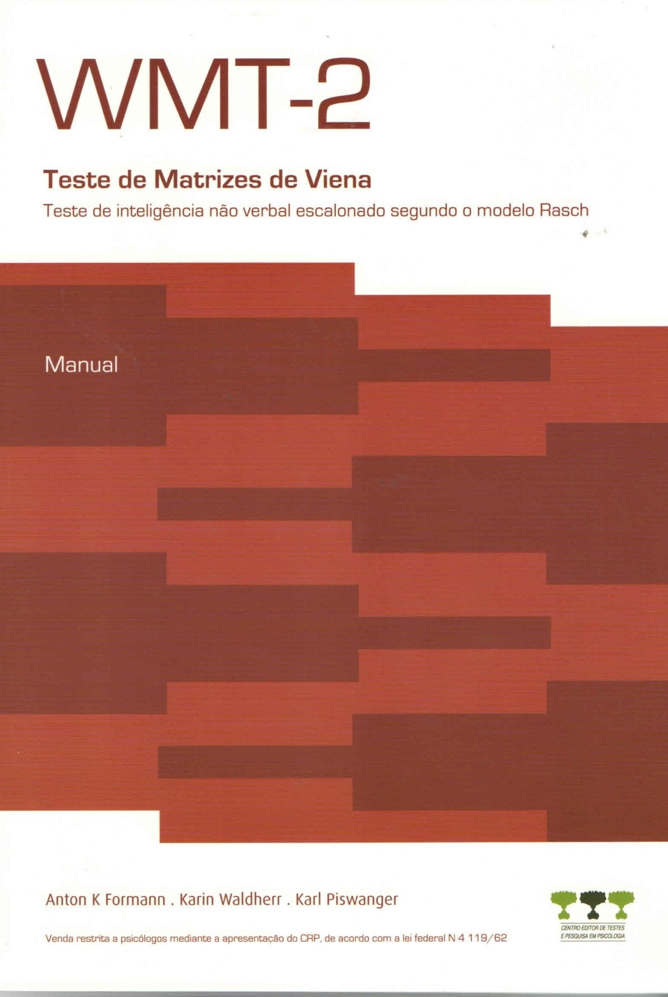 WMT-2 Teste de Matrizes de Viena (Caderno de aplicação)