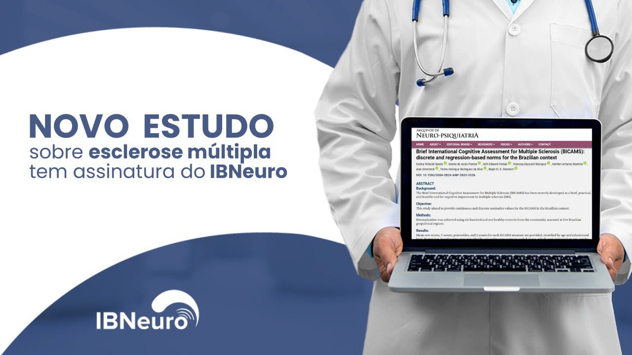 Estudo sobre esclerose múltipla tem assinatura do IBNeuro - IBNeuro