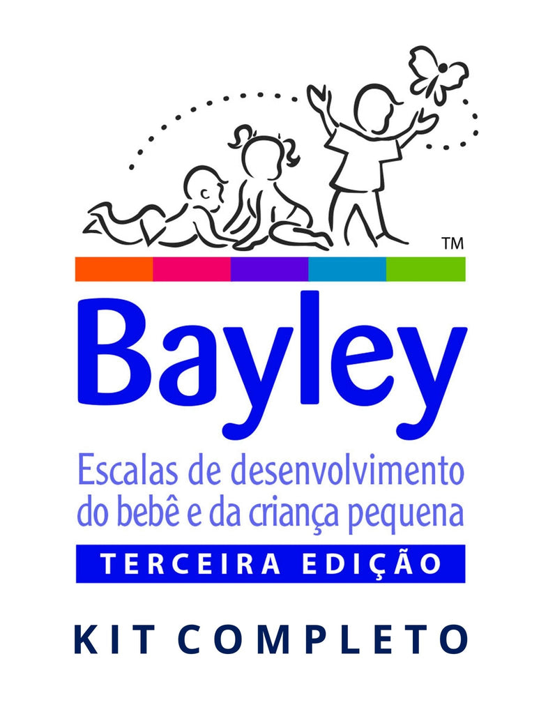 Bayley-III - Escalas de Desenvolvimento do Bebê e da Criança Pequena (Kit)