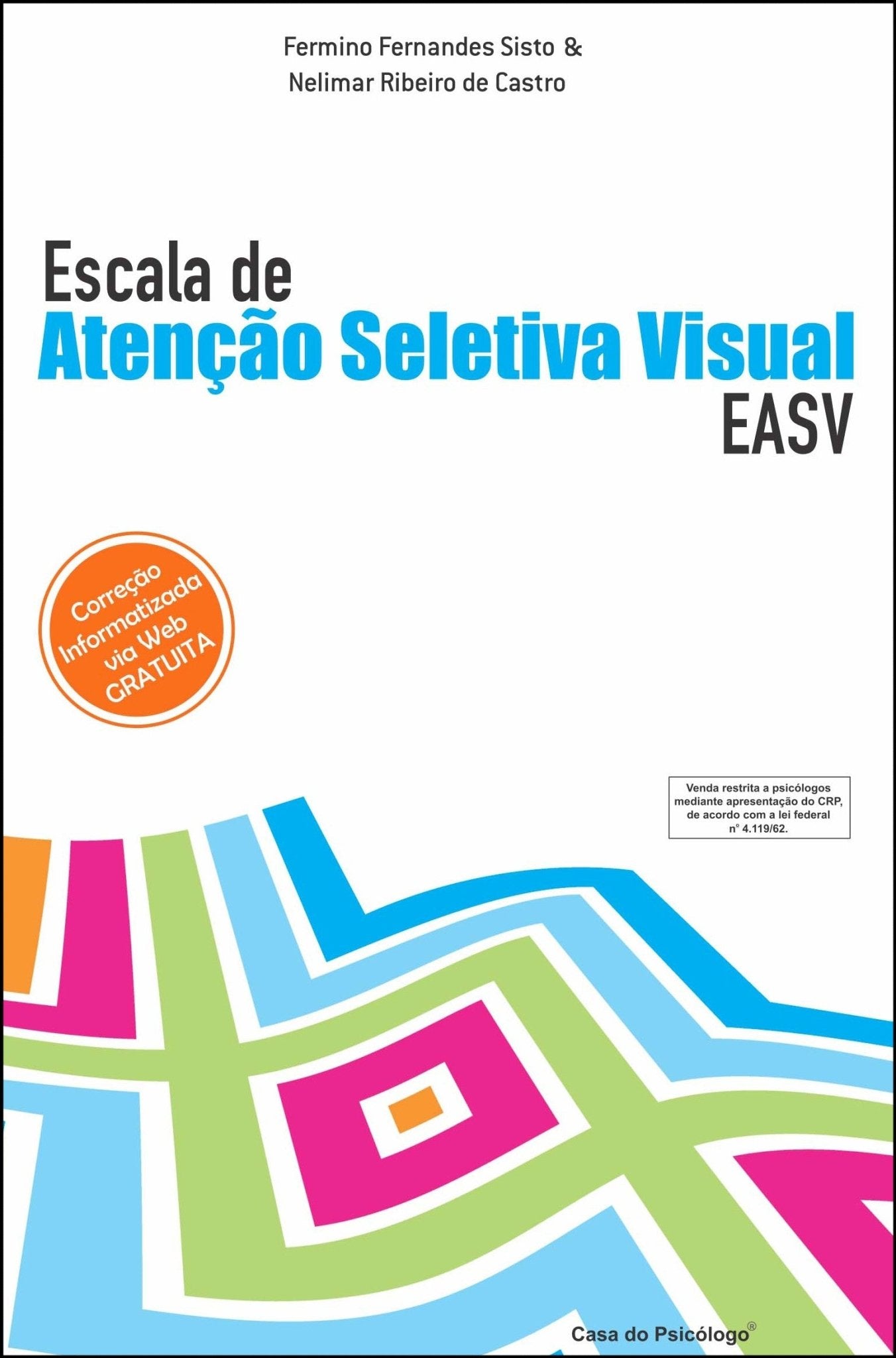 EASV - Escala de Atenção Seletiva Visual (Caderno de Aplicação)