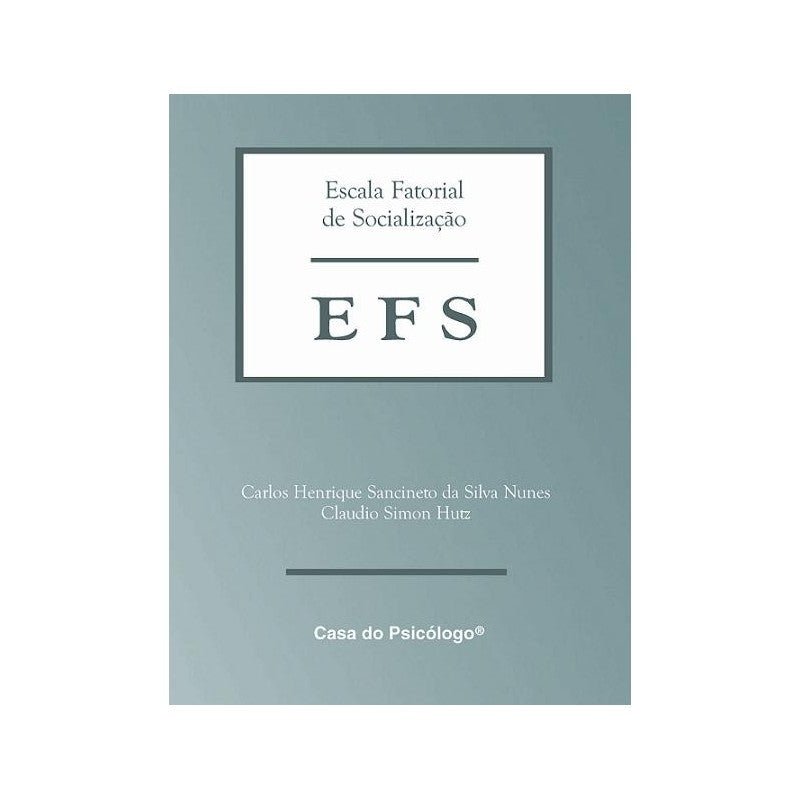 EFS - Escala Fatorial de Socialização (Bloco de Respostas)