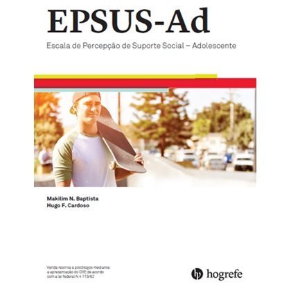 EPSUS-Ad Escala de Percepção do Suporte Social - Adolescente (kit)