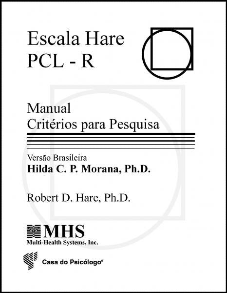 Escala Hare PCL-R (Kit)