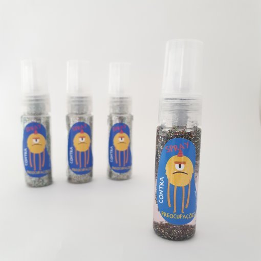 Mini Spray Contra Preocupações - Kit com 3