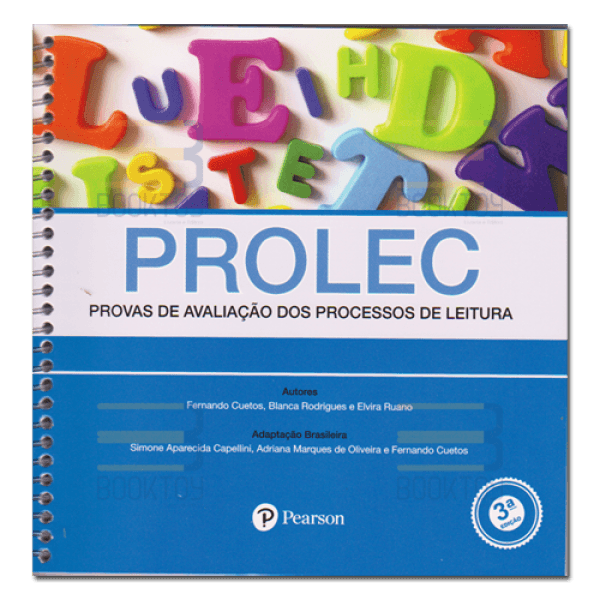Prolec 3º Ed - Prova de Avaliação dos Processos de Leitura (Caderno de provas)