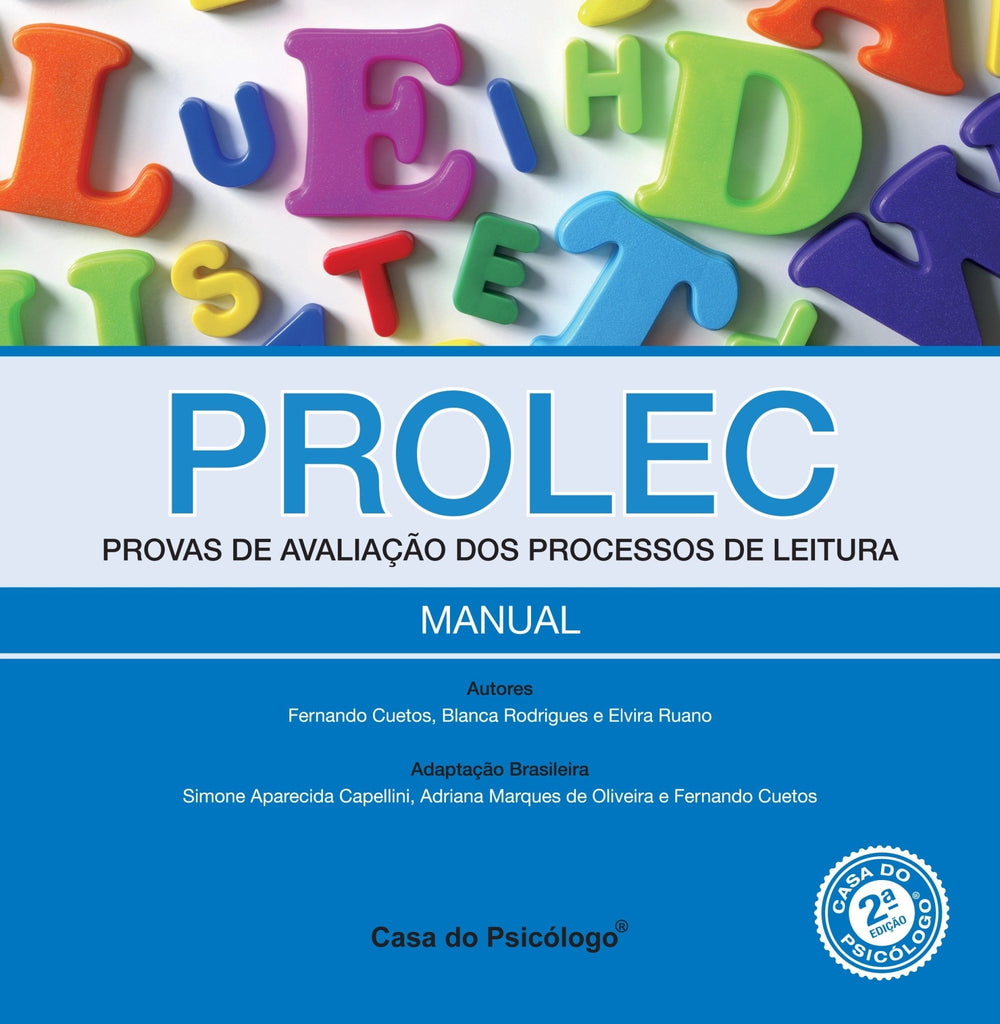 Prolec 3º Ed - Prova de Avaliação dos Processos de Leitura (Caderno de Resposta)
