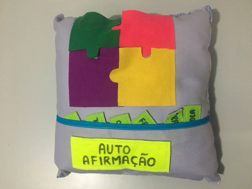 Sociedade do Feltro: Almofada Terapêutica - Sentimentos perturbadores