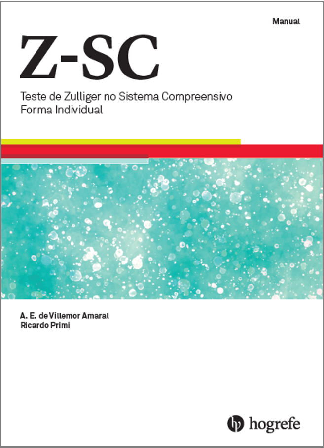 Z-SC - Teste de Zulliger no Sistema Compreensivo - Forma Individual (Coleção Completa Premium)